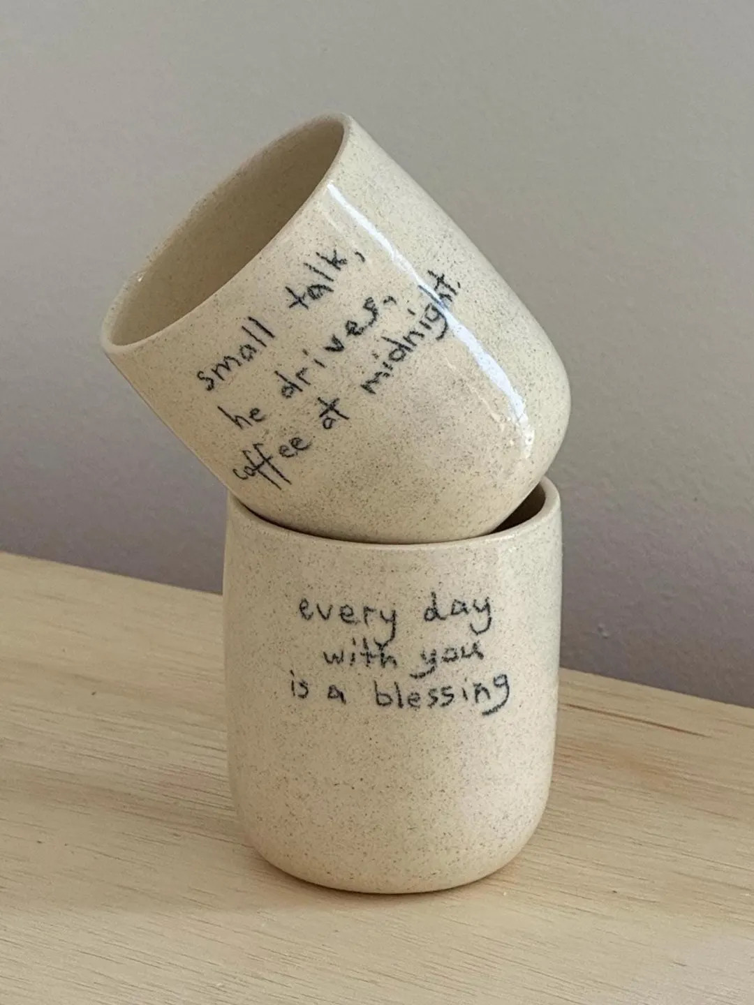 Custom Ceramic Coffee Mug: Personalized Pottery, Handmade to Order - Etsy | Etsy (US)