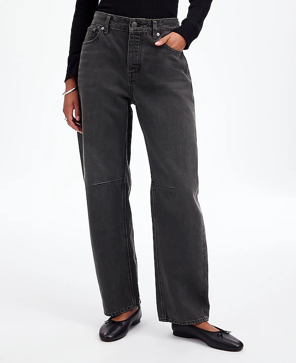 The Darted Barrel-Leg Jean | Madewell