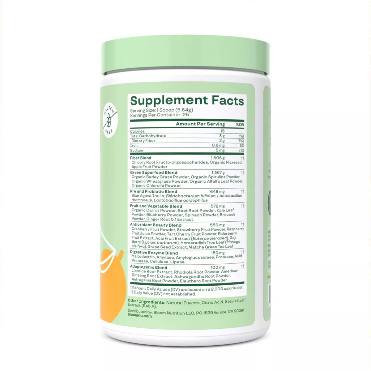 BLOOM NUTRITION Greens and Superfoods Powder - Mango | Target