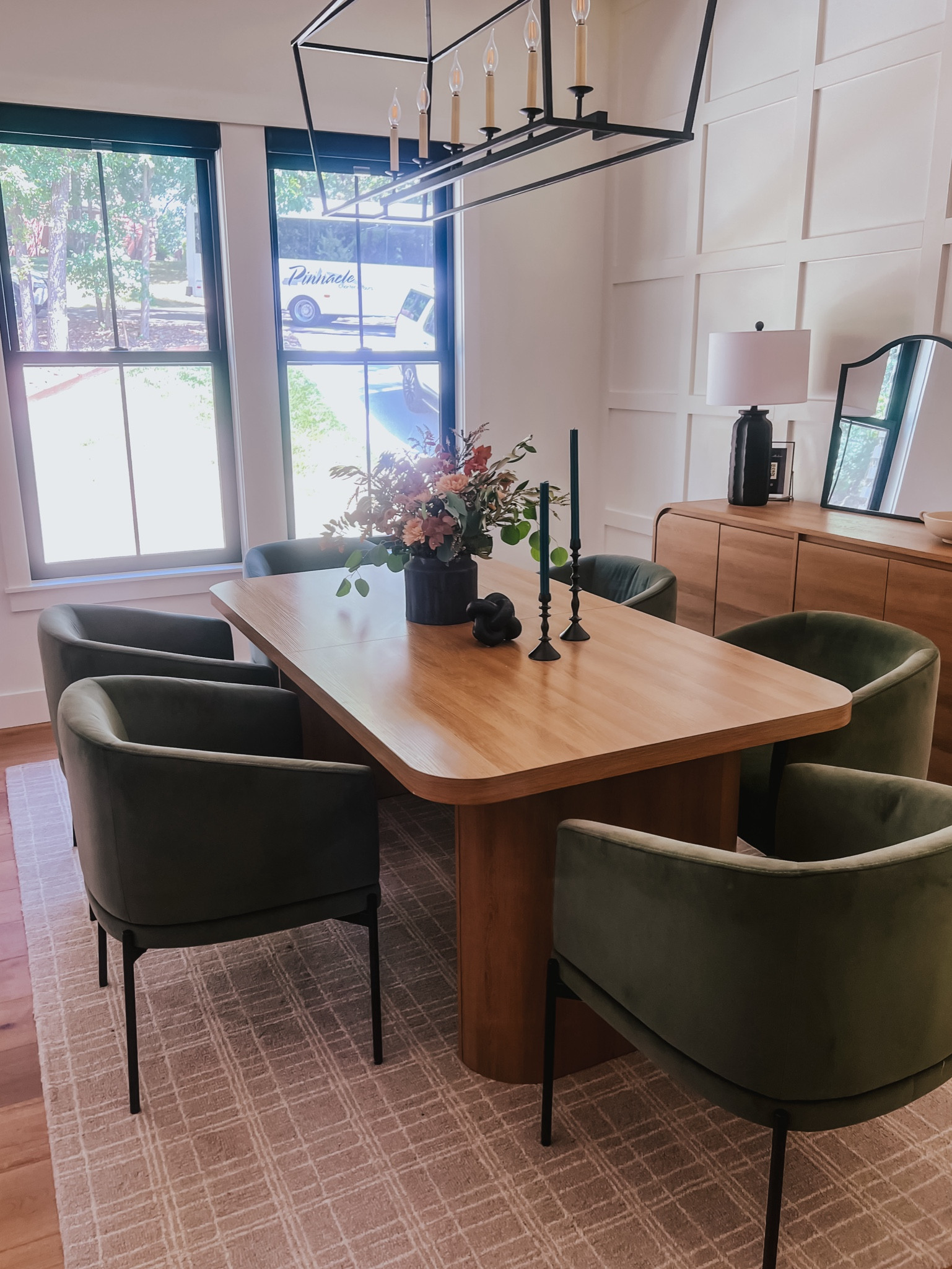 This dining table is literally $248 from the Walmart home showcase and the chairs are 2 for $248. Amazing quality !! 

#LTKfindsunder100 #LTKstyletip #LTKsalealert