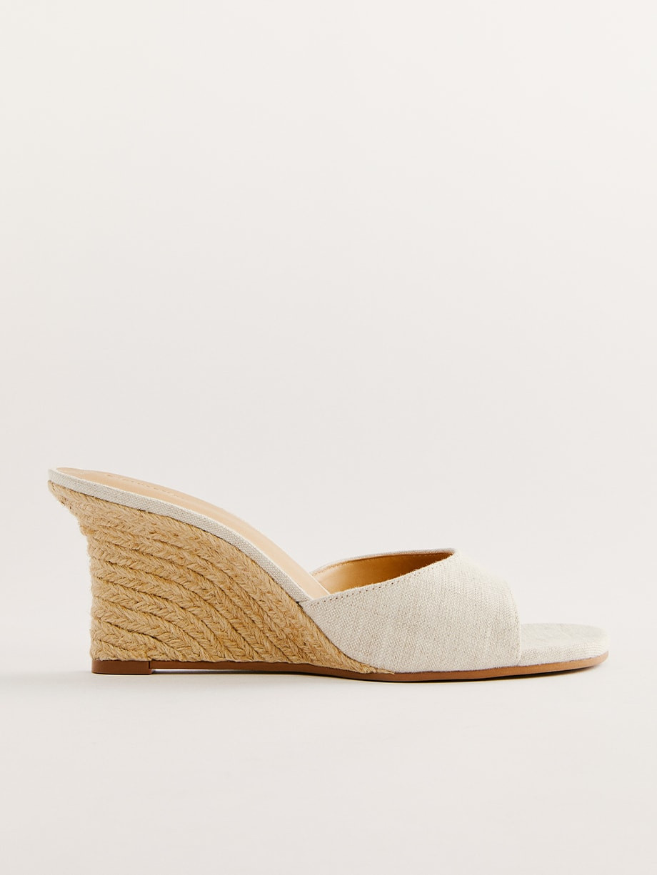 Anita Mule Espadrille Wedge | Reformation (Global)