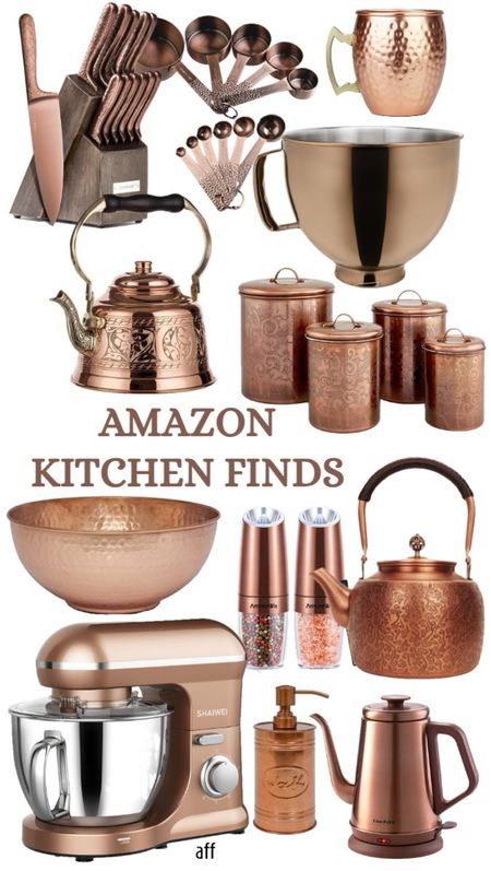 So many beautiful kitchen finds on Amazon! I love these copper tones and any of these would make great Christmas gifts or housewarming gifts.
…………….
copper mixer kitchen aid mixer bowl Moscow mule mug copper mug gift idea under $100 gift idea under $50 gifts under $100 gifts under $50 copper teapot gift for mom gifts for moms gifts for mother in law gifts for in laws electric kettle copper electric kettle measuring spoons in law gift ideas mom gift ideas gifts for her housewarming fits copper bowls copper knives bronze knives bronze bowls electric salt and pepper shakers copper canisters bronze canisters gifts for friends kitchen accents kitchen accessories amazon finds amazon gifts under $20 amazon gifts under $20 amazon gifts under $100 Amazon prime gifts

#LTKGiftGuide #LTKfindsunder100 #LTKhome