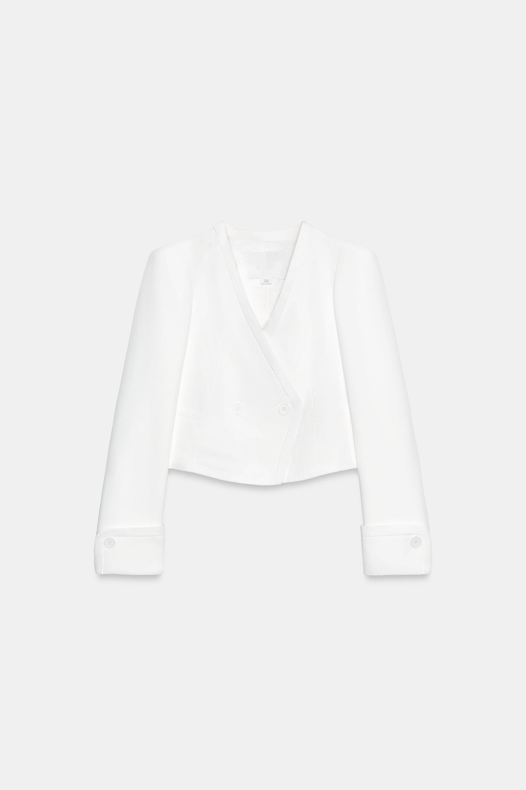 DOUBLE-BREASTED BLAZER ZW COLLECTION | Zara UK