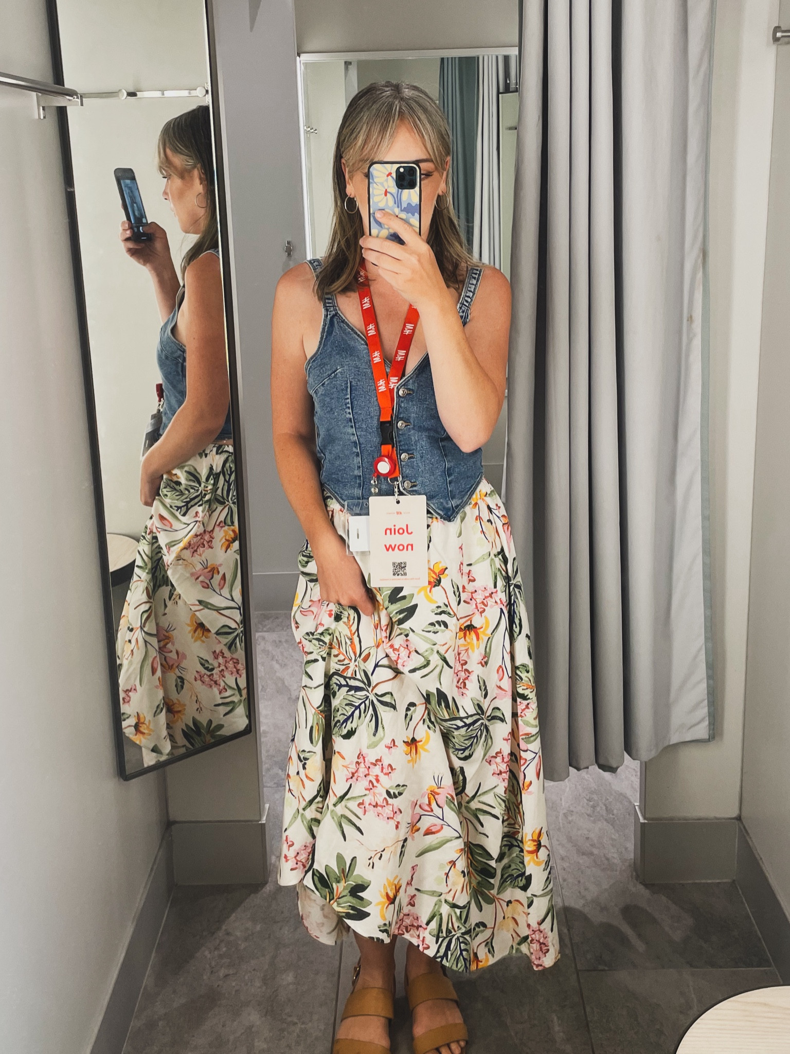 H&m, ss24, new arrivals, divided, H&M summer, denim vest, women’s vest, floral skirt, maxi skirt, midi skirt, summer outfit, casual outfit, mom style, mom summer, teacher style, vacation outfit, preschool style

#LTKStyleTip #LTKOver40 #LTKFindsUnder50