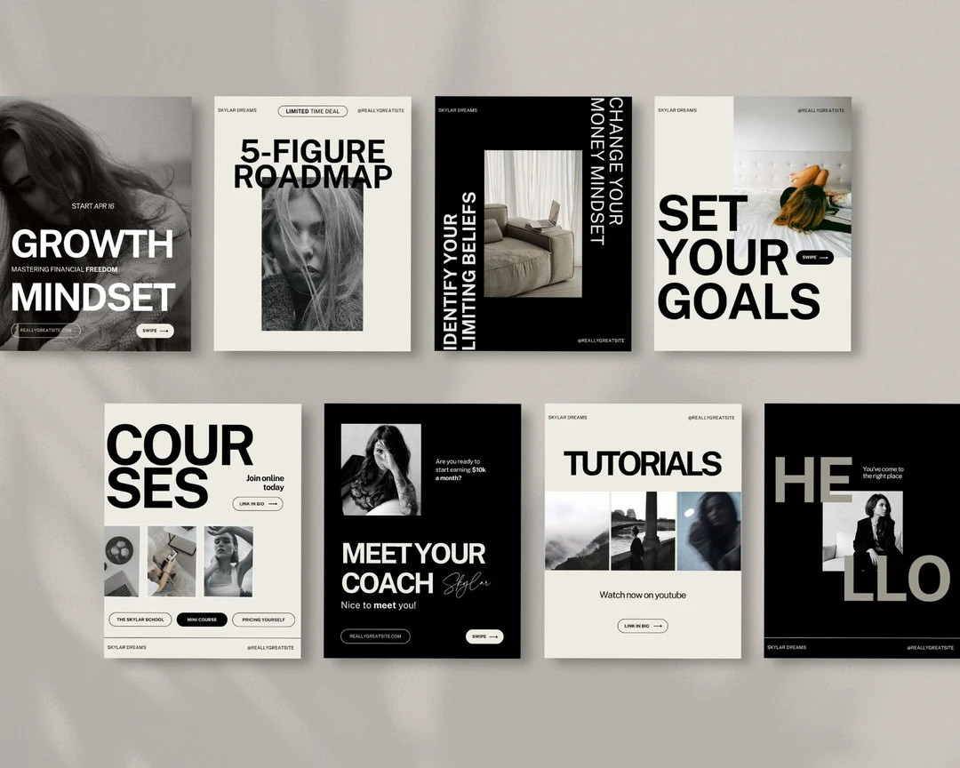 Aesthetic Coach Instagram Template Social Media Template Instagram Post Coach Instagram Post Canv... | Etsy (US)