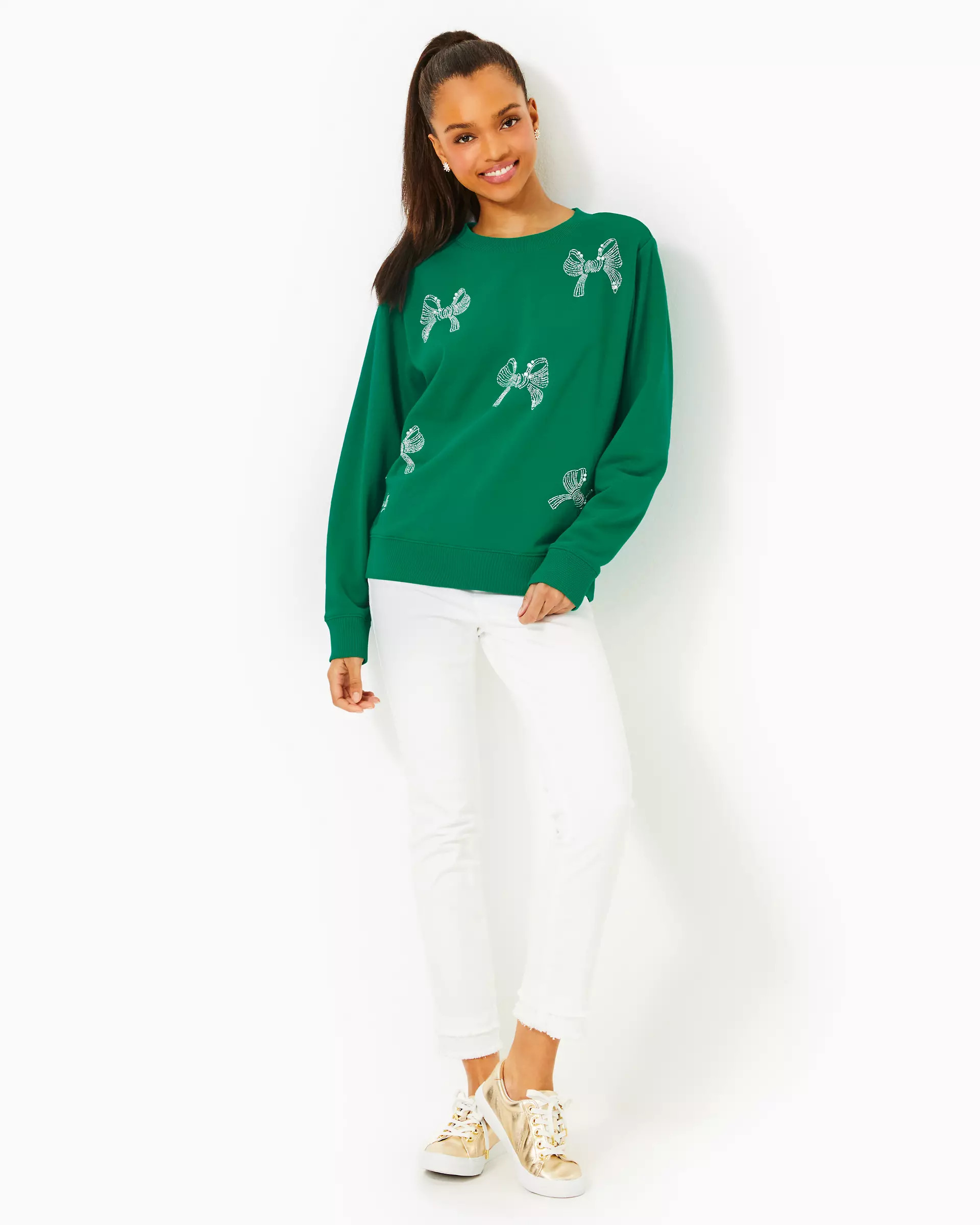 Ballad Cotton Sweatshirt | Lilly Pulitzer | Lilly Pulitzer