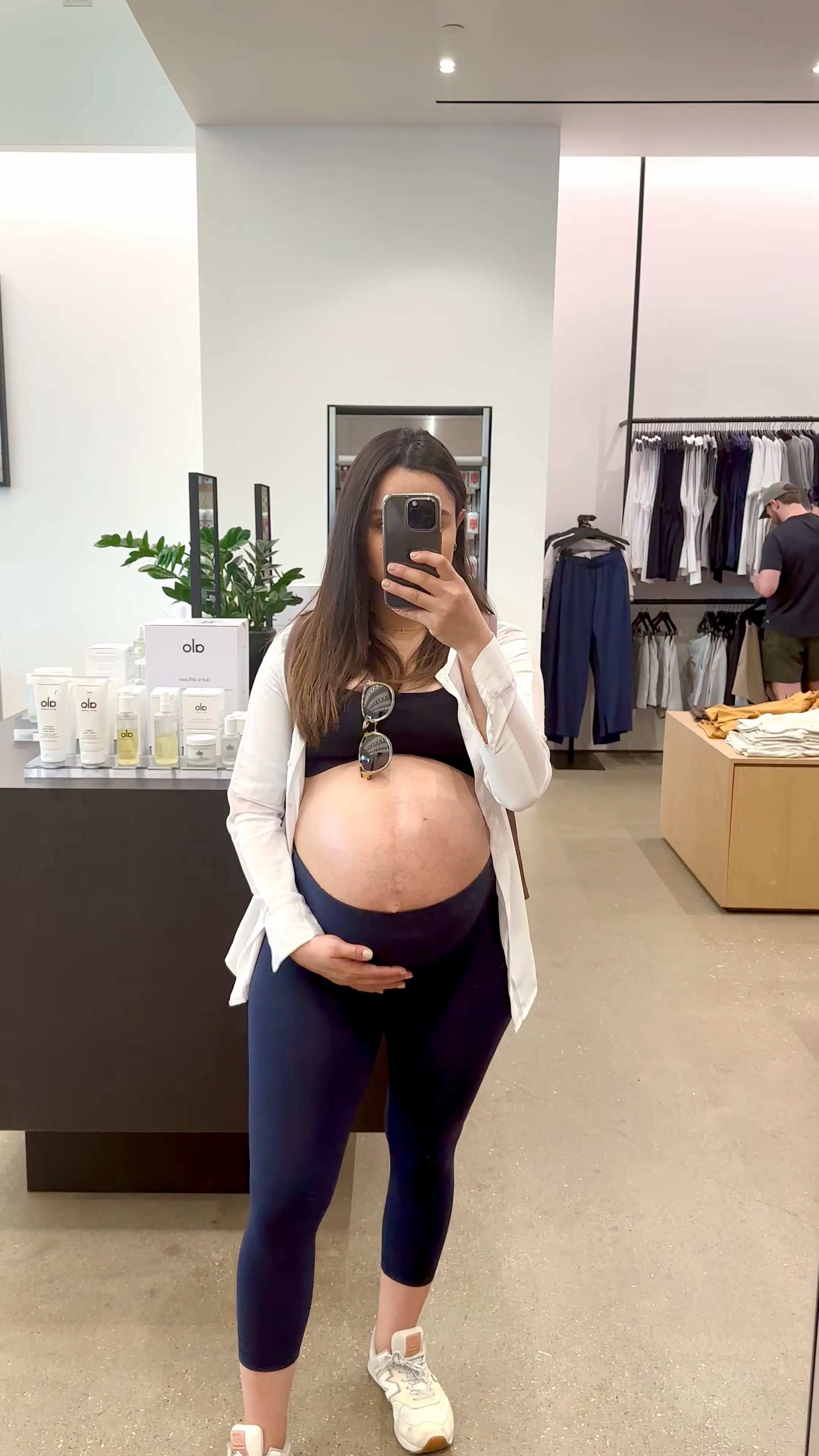 9 months Pregnant Outfit > 

Don’t have many shirts that fit, so let’s show off the belly 🫶🏼 


#LTKfind #LTKmama #LTKMaternity 

#LTKbump #LTKstyletip #LTKFind