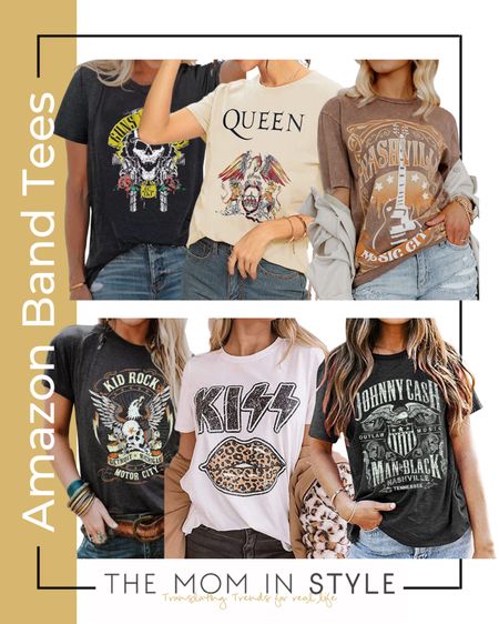 Band Tees From Amazon 🌸

affordable fashion // amazon fashion // amazon finds // amazon fashion finds // spring fashion // spring outfits // graphic tee // band tee

#LTKFind #LTKstyletip #LTKunder50