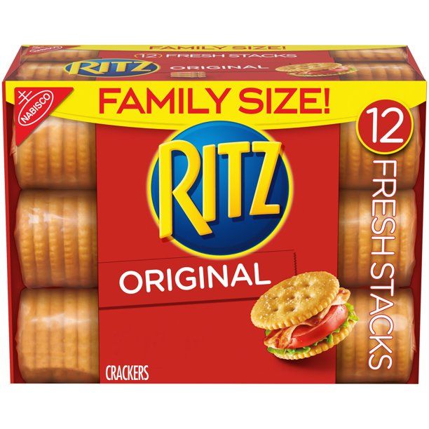 RITZ Fresh Stacks Original Crackers, Family Size, 17.8 oz | Walmart (US)