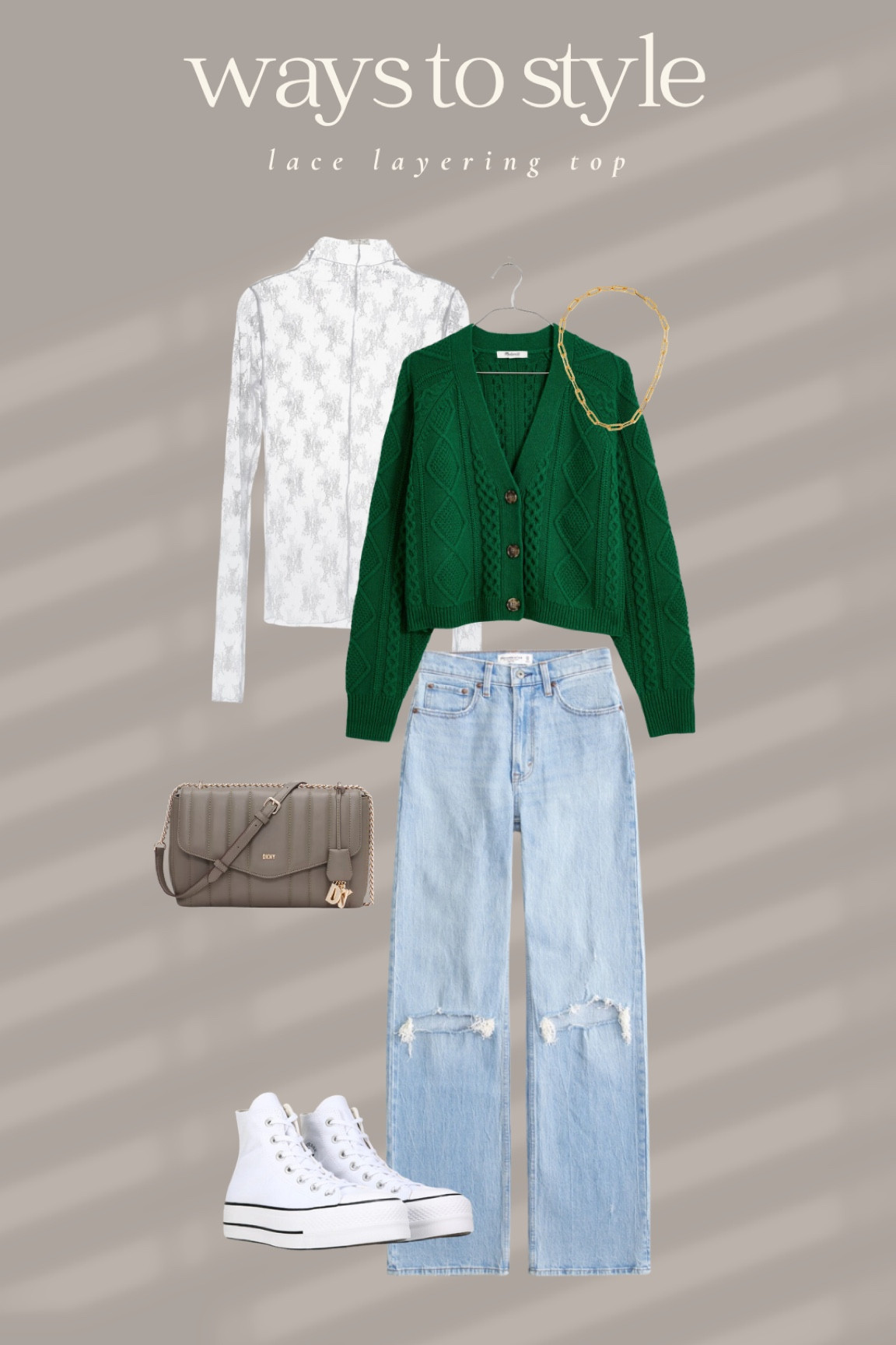 Styling for a simple lace layering top!

Seasonal style | sale alert

#LTKsalealert #LTKGiftGuide #LTKSeasonal