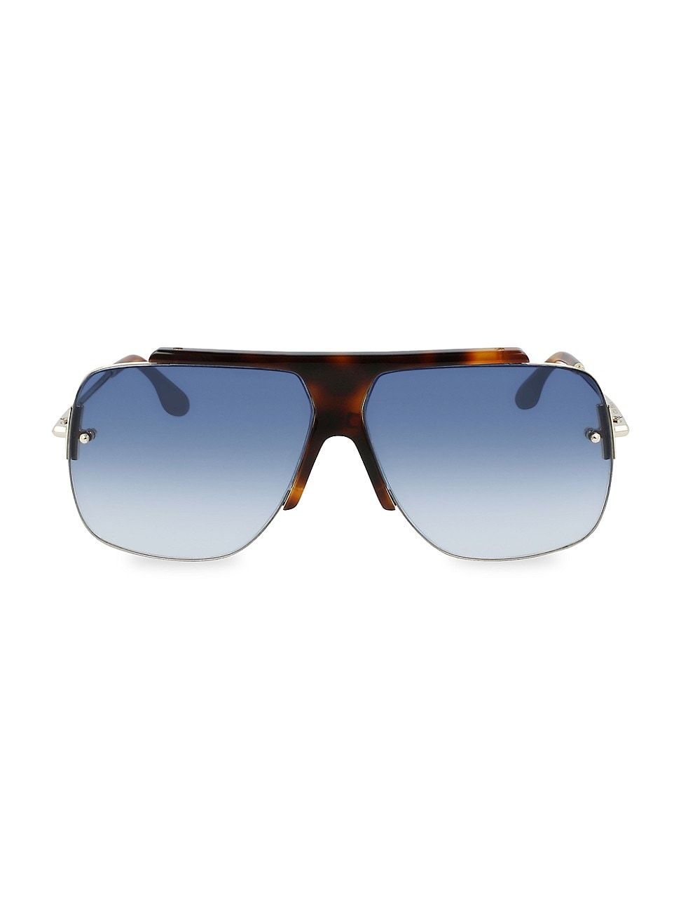 Women's Classic 64MM Aviator Sunglasses - Tortoise | Saks Fifth Avenue