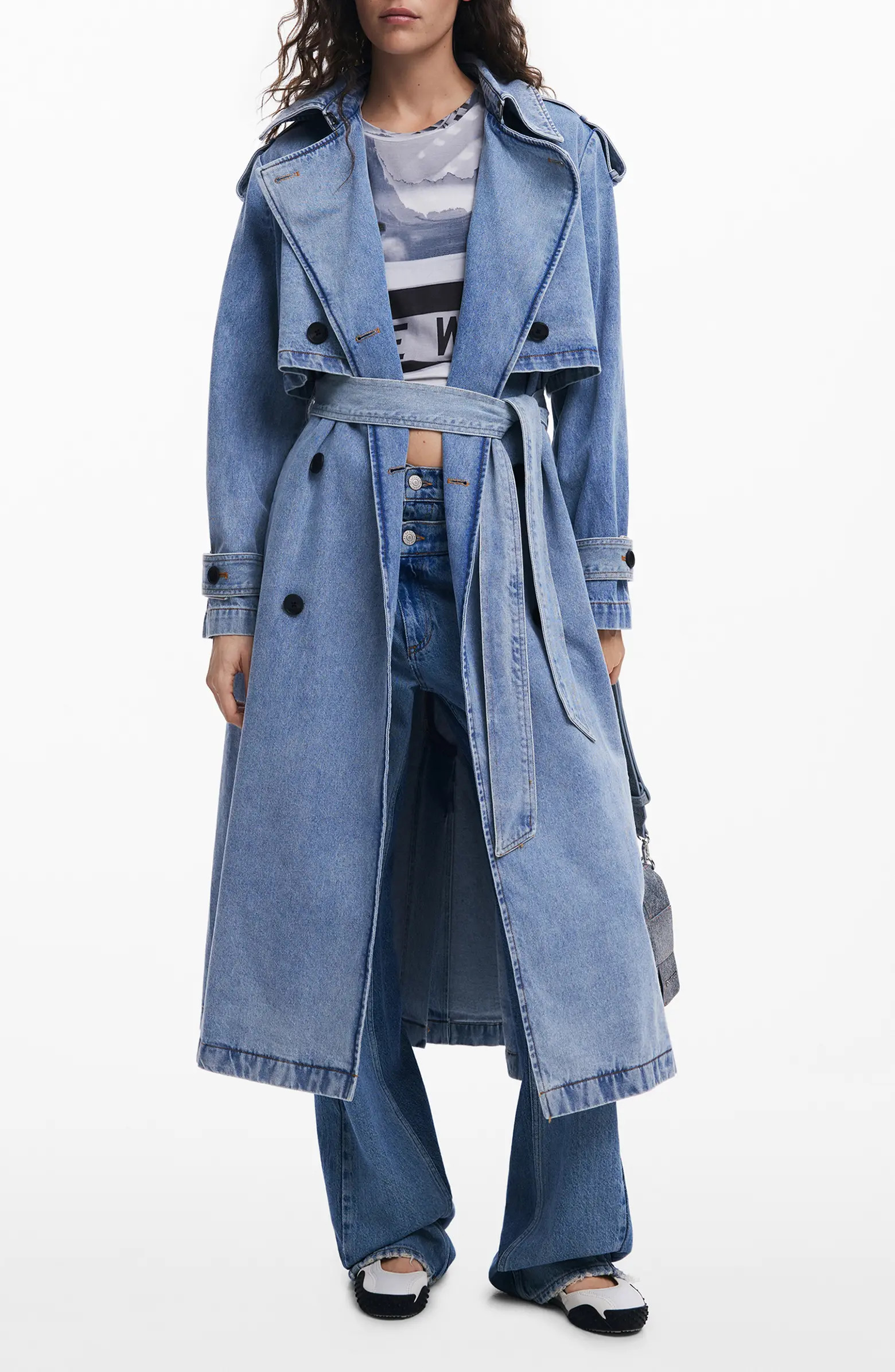 Denim Trench Coat | Nordstrom