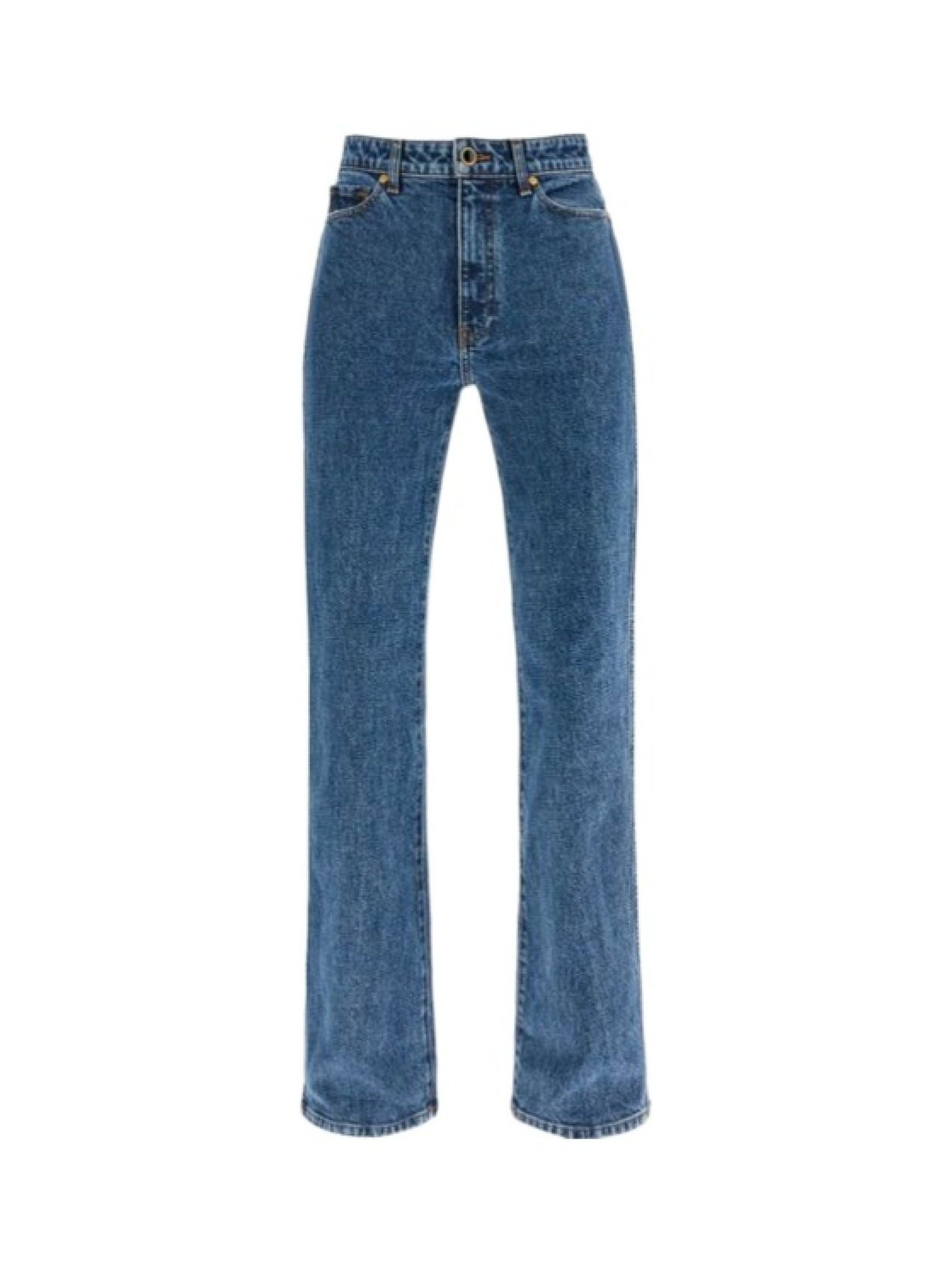 Khaite Danielle High-Rise Straight Jeans | Senser US