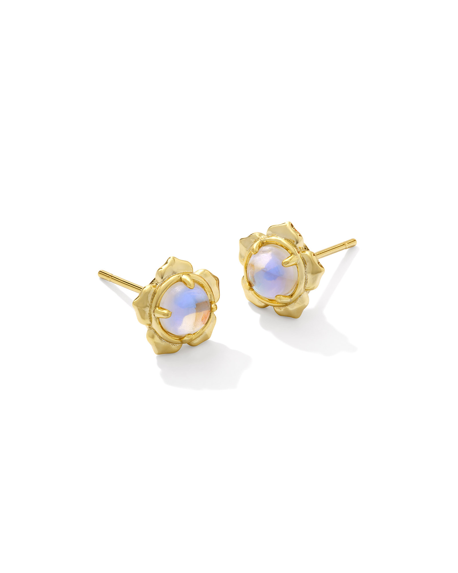 Susie Gold Stud Earrings in Dichroic Glass | Kendra Scott