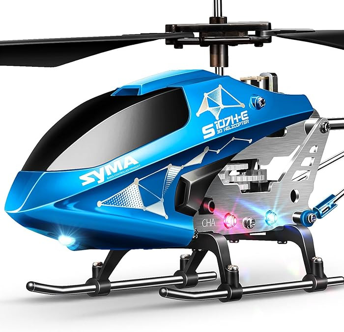 SYMA Remote Control Helicopter, S107H-E RC Helicopter with One Key take Off/Landing, High & Low S... | Amazon (US)