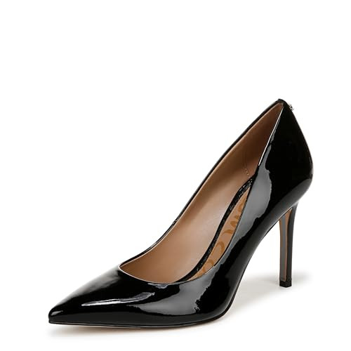 Sam Edelman Women's Hazel Pump, Black Patent Leather, 5.5 | Amazon (US)