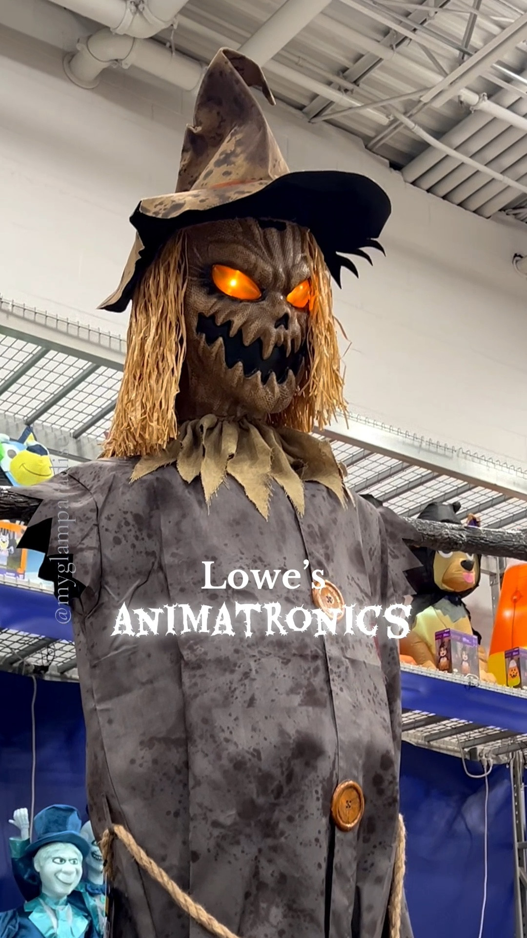 Lowes has an awesome selection of #animatronics this season 👻🎃 There’s still time to grab a new addition for your haunted setup! #halloween2025 #shopwithme #myglamparadise

#LTKHalloween #LTKSeasonal #LTKSaleAlert