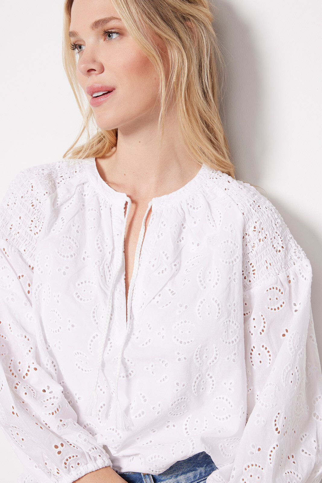 Eyelet Top | Evereve
