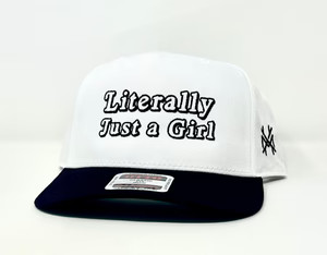 MHC Literally Just a Girl Trucker Hat | The Mad Hatter Company