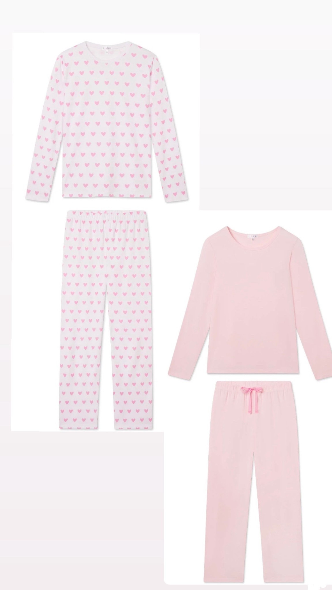 Valentine’s Day Pjs just launched at lake! Love that they made the hearts in long sleeve and pants this year! 

Gifts for her, Valentine’s Day pajamas, Valentine’s Day pjs, pajamas, mom style, mom life, mommy and me pajamas, mommy and me 

#LTKOver40 #LTKKids #LTKSeasonal