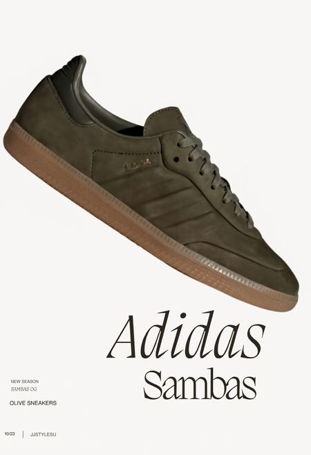 𝔸𝕕𝕚𝕕𝕒𝕤 𝕊𝕒𝕞𝕓𝕒𝕤
New season! New Color! 
#sneakers #adidas #fall
#falloutfit #falloutfits #fallshoes 

#LTKtravel #LTKshoecrush #LTKSeasonal
