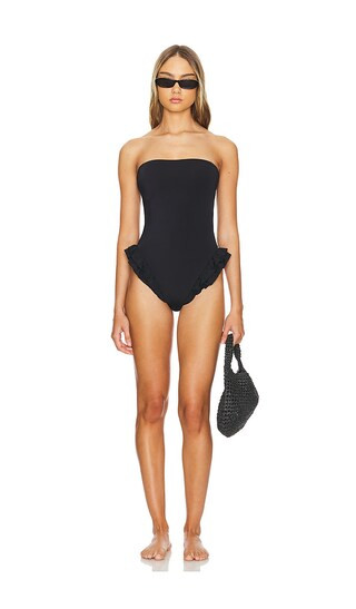 Margot One Piece in Black | Revolve Clothing (Global)