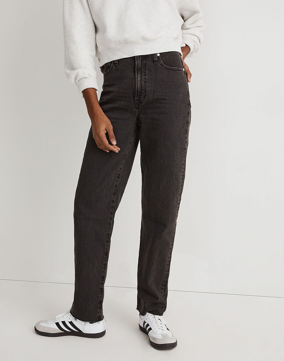 The Perfect Vintage Straight Jean in Lunar Wash | Madewell