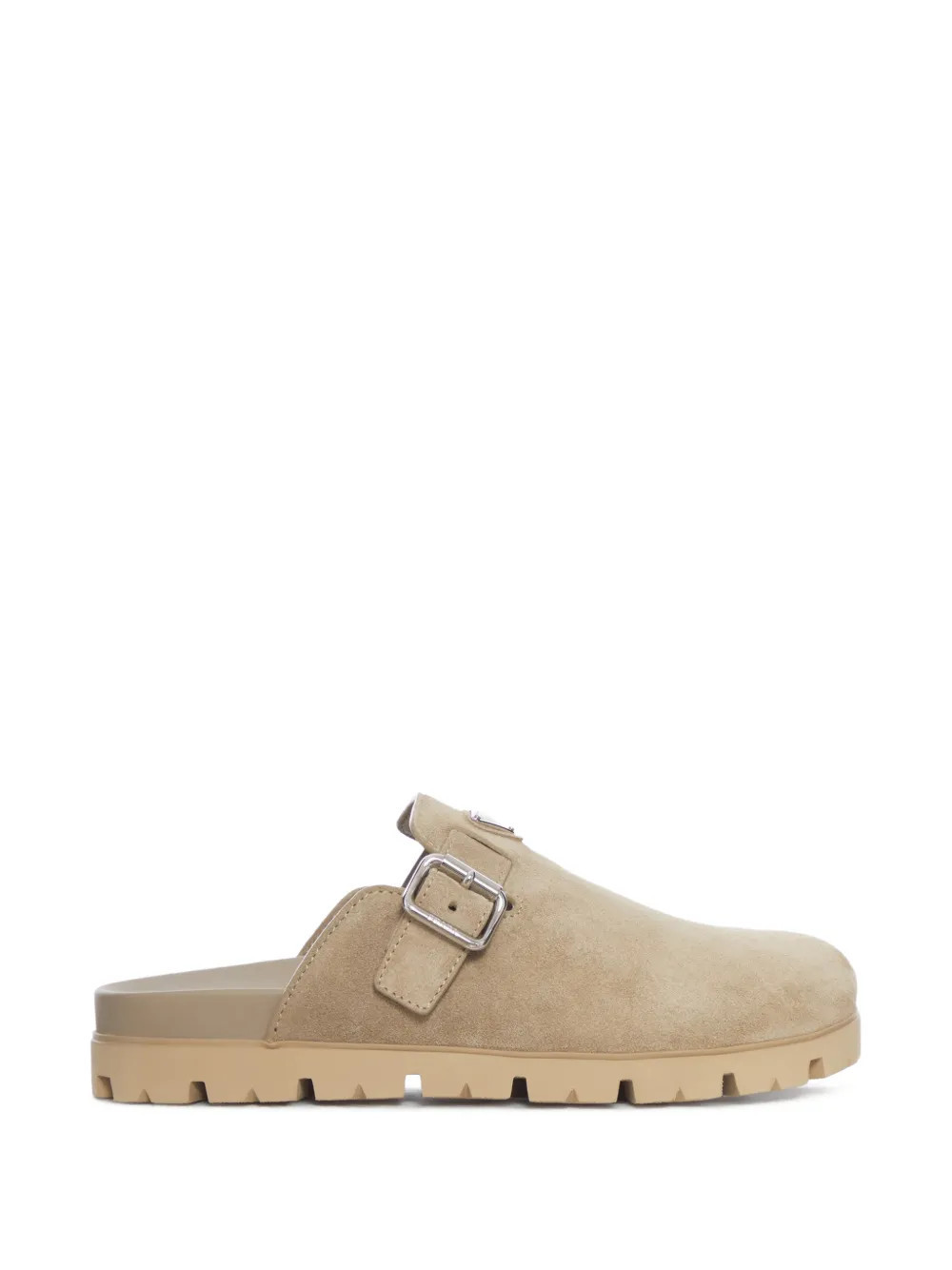 Prada suede mules - Neutrals | Farfetch Global