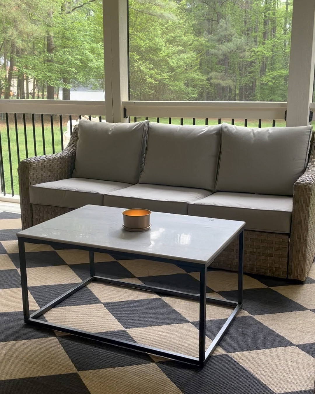 Perfect outdoor patio set from Walmart. River oaks patio set in beige.

#LTKHome #LTKSummerSales #LTKVideo