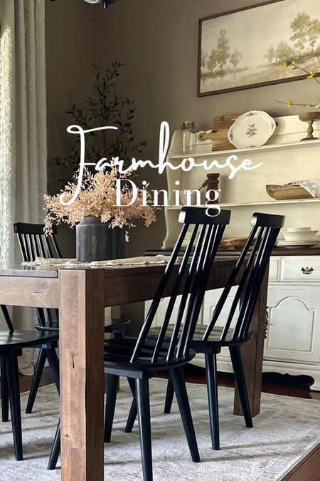 If Farmhouse is wrong then I don’t wanna be right!! 😍 Remember to do what you love in your own home even if the trends say it’s out of style! I love this Farmhouse vibe that my dining room is giving! 

#LTKsalealert #LTKSeasonal #LTKhome