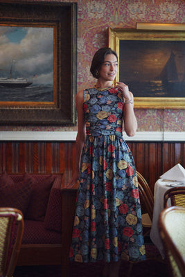 Izzy Dress - Night Rose | Smith and Quinn