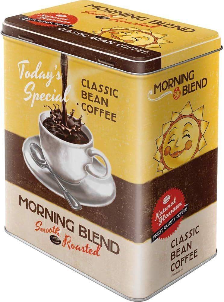 Nostalgic Art 30116 Coffee and Chocolate Morning Blend, Storage Box, L | Amazon (DE)