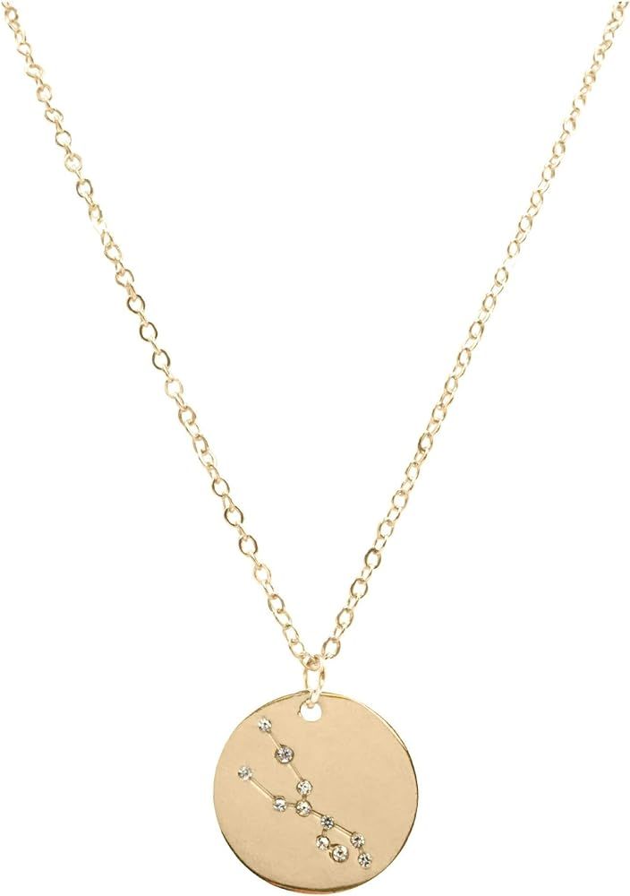 Kinsley Armelle Zodiac Collection - Taurus Necklace (Apr 20 - May 20) | Amazon (US)