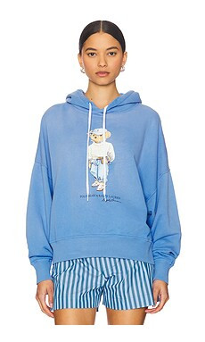 Polo Ralph Lauren Island Long Sleeve Hoodie Sweatshirt in Summer Blue from Revolve.com | Revolve Clothing (Global)