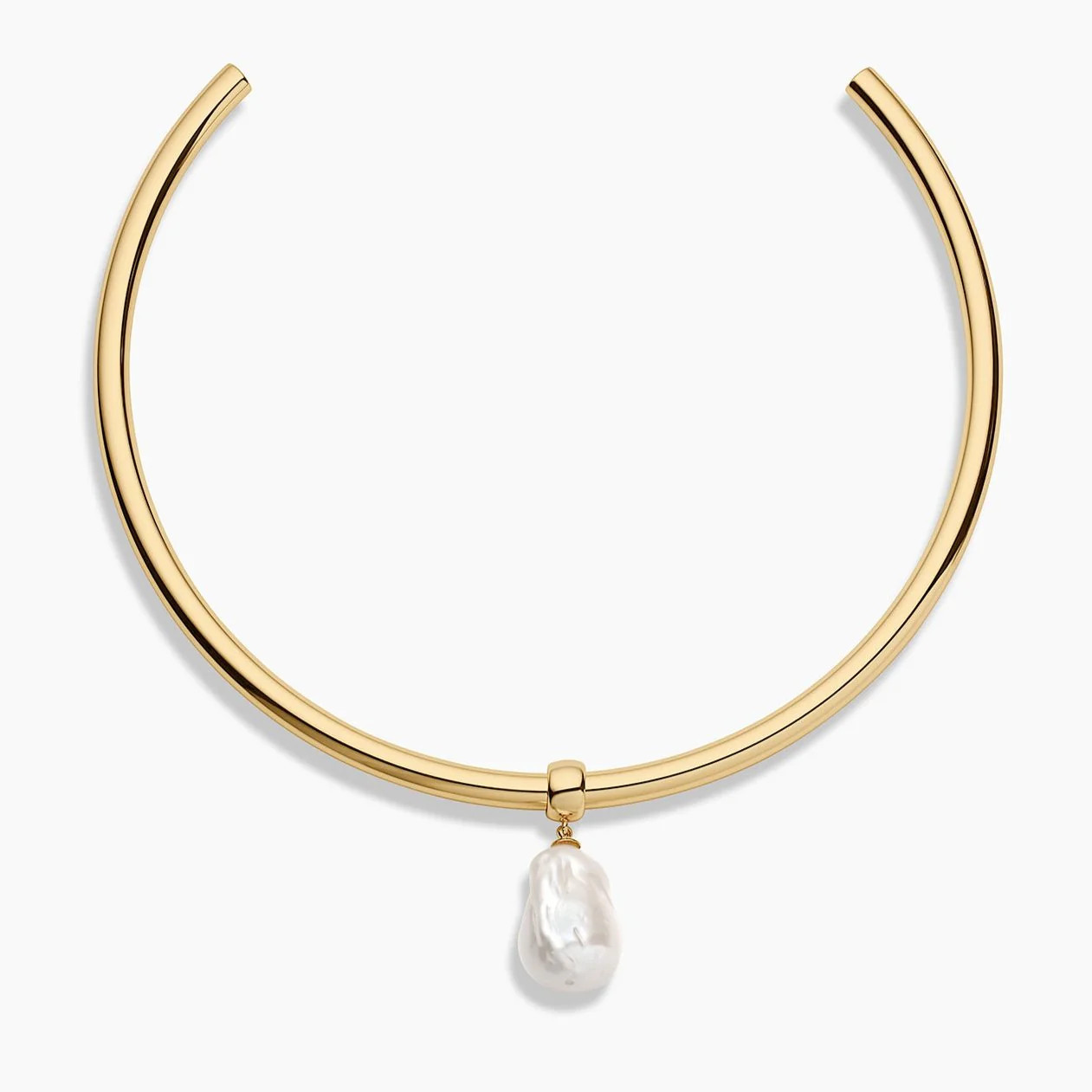 Talia Pearl Choker Necklace 14k Gold Plated | THATCH