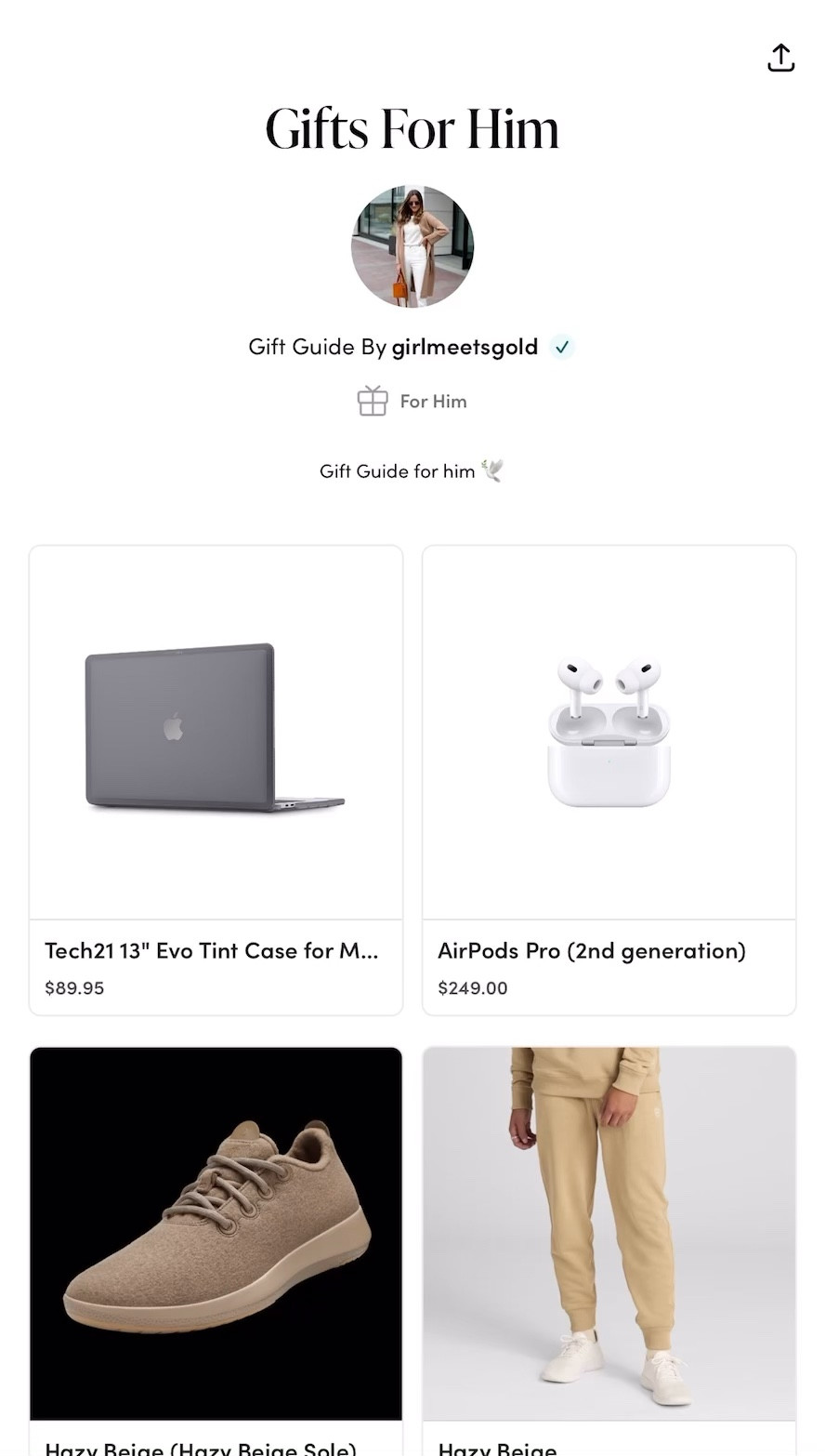 Gift Guide for Him 🕊️ gift ideas for him, husband, boyfriend, best friend, dad. 

#LTKHoliday #LTKGiftGuide #LTKmens