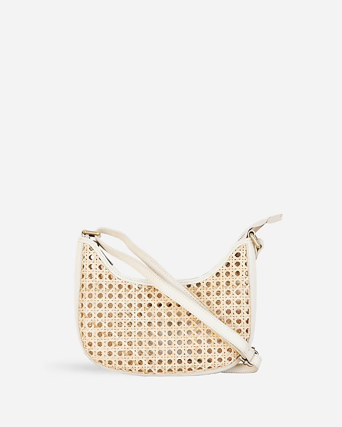 Bembien® mini sling bag in rattan | J. Crew US