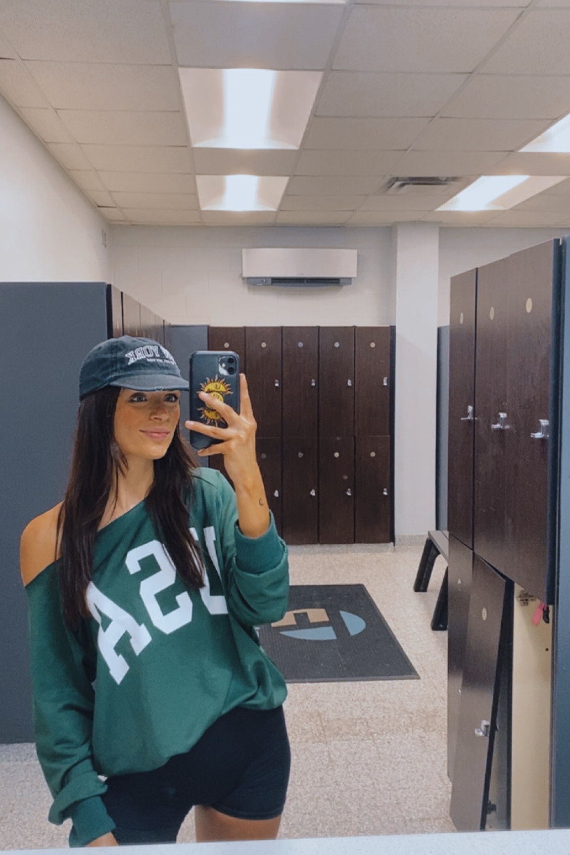 Comfy stylish gym fit 
Hat-Aerie
Oversized one-shoulder sweatshirt- SHEIN
Black gym shorts- AUROLA (Amazon)

Gym fits, gym shorts, comfy gym fits, stylish gym fits, modern gym fits, SHEIN , American Eagle, aerie, Amazon, amazon finds, amazon women, amazon fit, AUROLA.

#LTKStyleTip #LTKFitness