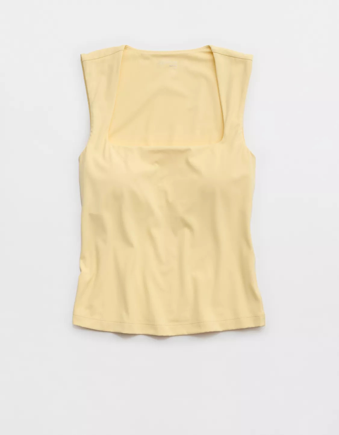 OFFLINE By Aerie Real Me Low Key Square Neck Tank Top | Aerie