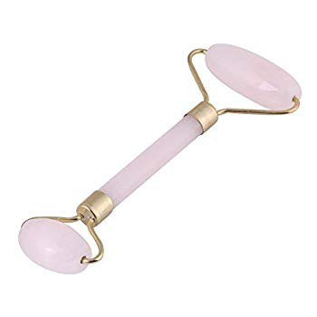 Rose Quartz Roller Gua Sha Face Massager Beauty Roller Anti Aging Tool 100% Natural Jade Anti Wrinkl | Walmart (US)