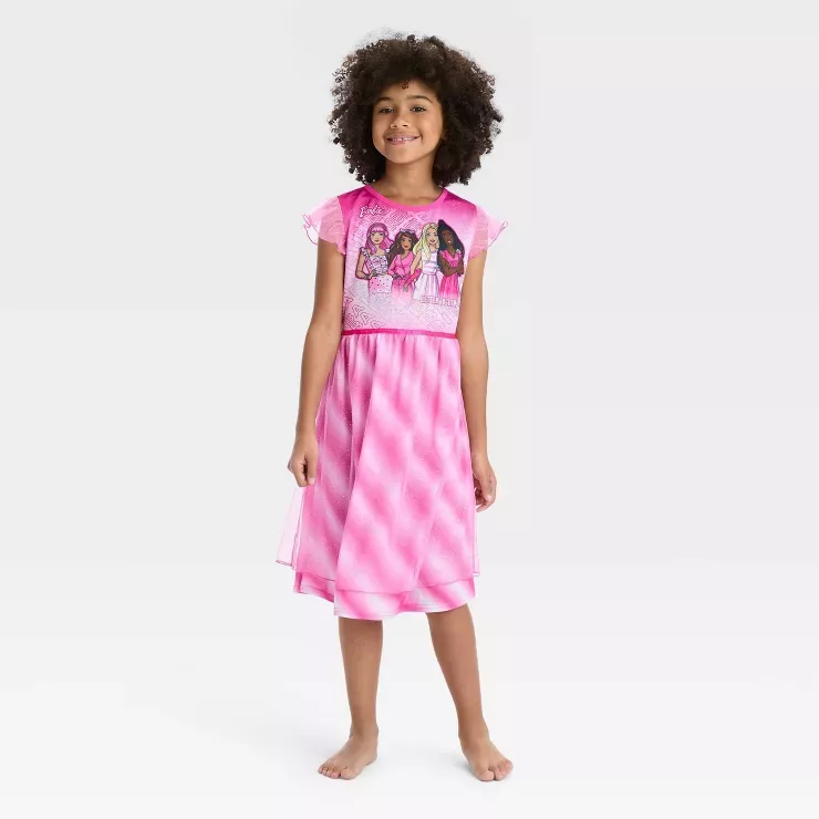Girls' Barbie Fantasy NightGown - … curated on LTK