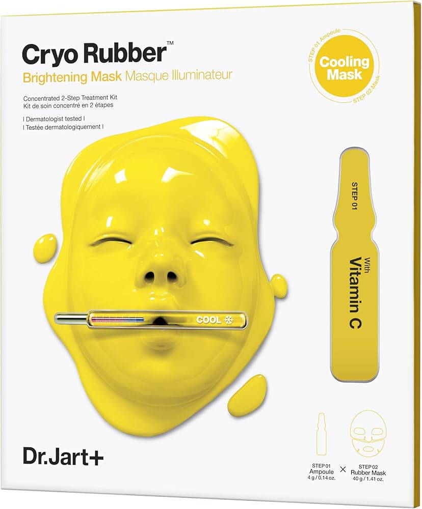 Dr.Jart+ Cryo Rubber Brightening Face Mask | Korean Skin Care, 1.41 Ounce | Amazon (US)