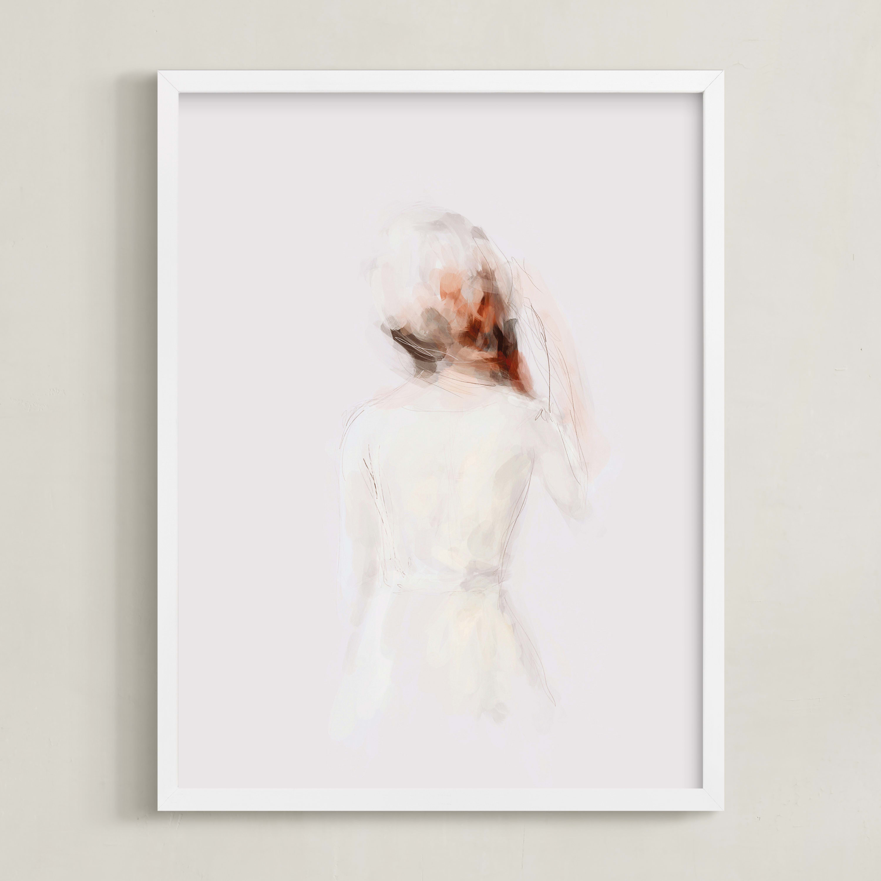 "The Figure" - Painting Limited Edition Art Print by Lori Wemple. | Minted