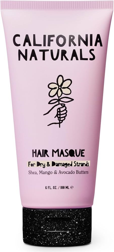 California Naturals Hair Mask, Deep Conditioner with Shea Butter for Dry, Damaged Hair, Nautral, ... | Amazon (US)