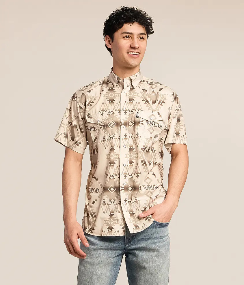 Aztec Western Performance Shirt | Buckle