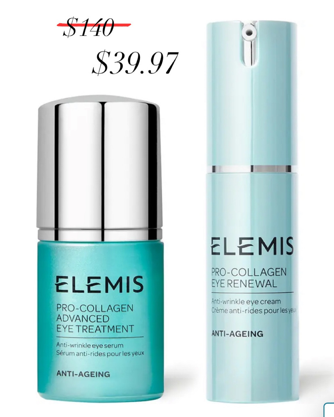 #dailydeal #dailydeals #elemis #skincare #eyecream #skinroutine #beauty #giftideas 

#LTKunder50 #LTKHoliday #LTKbeauty