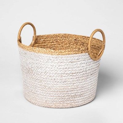 Basket with Round Handles Large - Threshold™ | Target