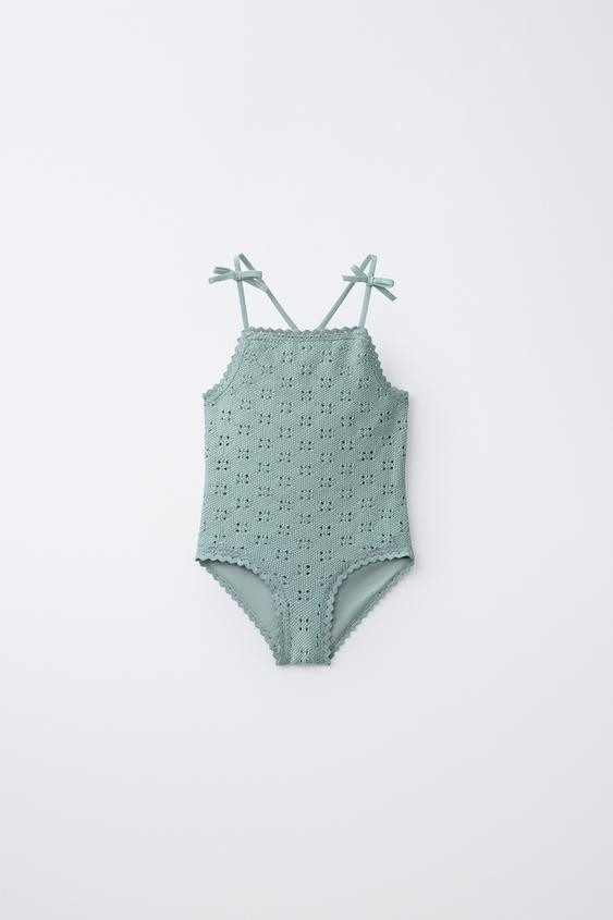 CROCHET SWIMSUIT (AGES 6–14) | Zara US