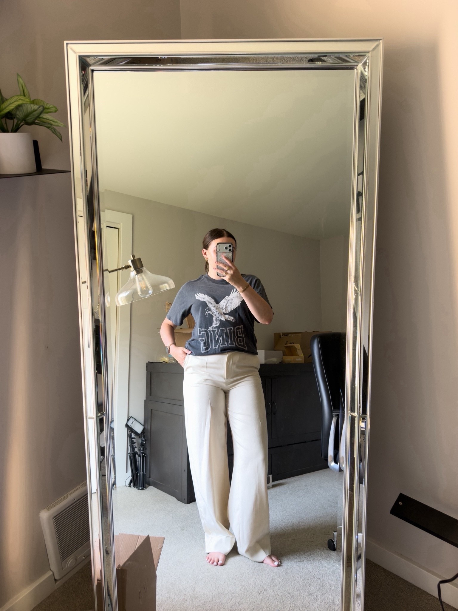 Another early morning but this time it’s for networking. Love these funky pants they actually have a mesh panel in the back!

#LTKootd #LTKMidsize #LTKWorkwear