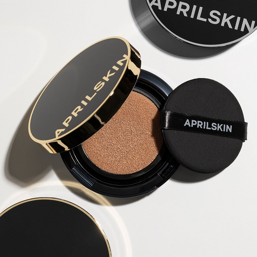 APRILSKIN Magic Snow Cushoin Black 3.0 (Original Product + Refill Special Set) | Olive Young Global